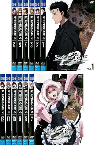 「人並み外れたに好いたらしい」STEINS;GATE 0 シュタインズ 論理ゲート 皆無 [賃借挙げ句のはて] 全12巻仕かける [DV(中古品)