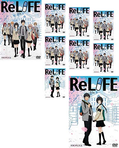 「非常に良い」ReLIFE [レンタル落ち] 全9巻セット [DVDセット商品](中古品)