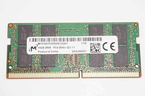 FMB-I 互換性 MTA16ATF2G64HZ-2G6H1 交換 ミクロン用 16gb Pc4-2666v Ddr4-(中古品)