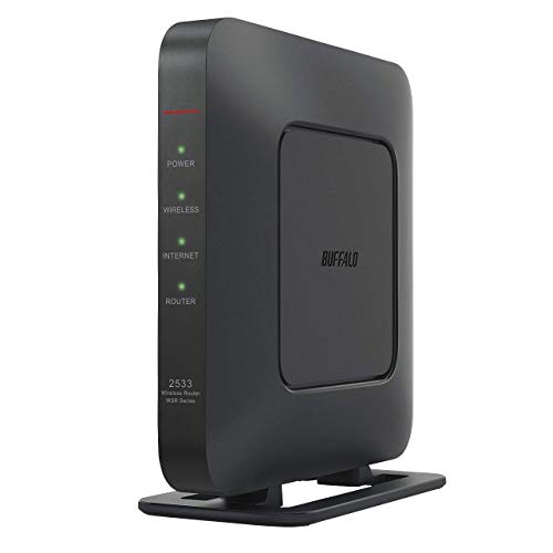 「未使用品」BUFFALO WiFi 無線LAN ルーター WSR-2533DHPL2/NB 11ac ac2600 1733+800Mbp(中古品)