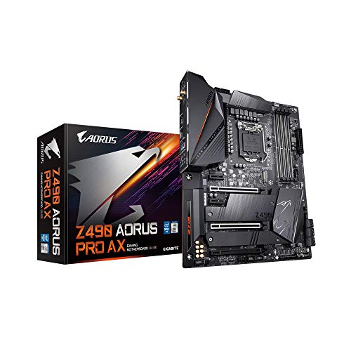 「未使用品」GIGABYTE Z490 AORUS PRO AX マザーボード ATX [Intel Z490チップセット搭 (中古品)