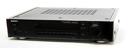 SONY ソニー　ST-S333ESJ ブラック　FM/AMステレオチューナー(中古品)