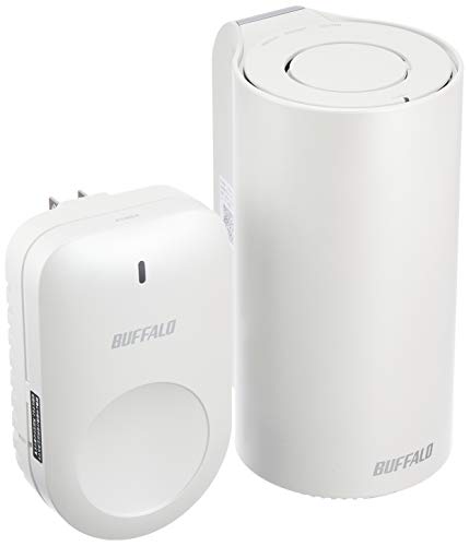 「非常に良い」バッファロー メッシュ WiFi 無線LAN AirStation connect 親機+専用中継機((中古品)