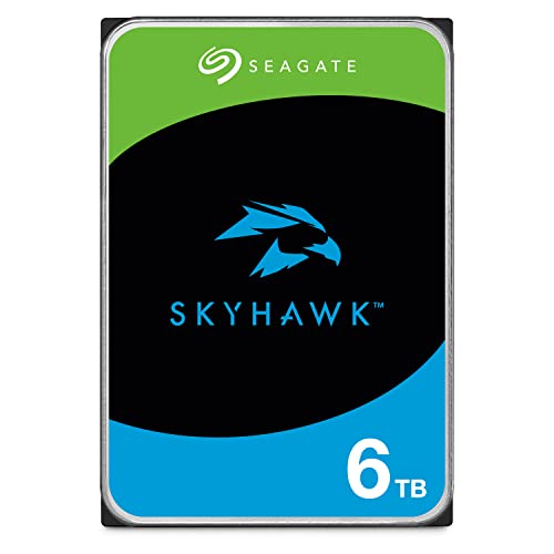 「非常に良い」Seagate Skyhawk 3.5 （データ復旧3年付） 6TB 内蔵ハードディスク RVセン (中古品)