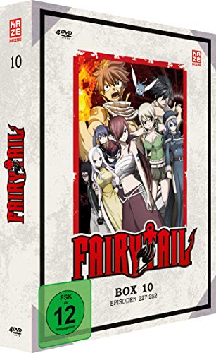 「非常に良い」Fairy Tail - TV-Serie - Box 10 (Episoden 227-252) (4 DVDs)(中古品)