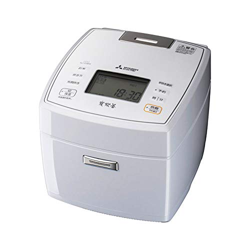「非常に良い」三菱電機 IHジャー炊飯器 5.5合炊き 備長炭 炭炊釜(5層厚釜) ハードコート8(中古品)