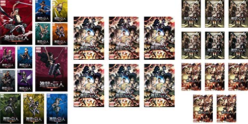 進撃の巨人 シーズン 1 全13巻 + 2 全6巻 + 3 全11巻 [レンタル落ち] 全30 (中古品)