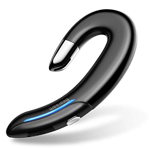 Bluetooth 5.1 耳掛け式） Bluetooth イヤホン 片耳 左右耳兼用 自動 