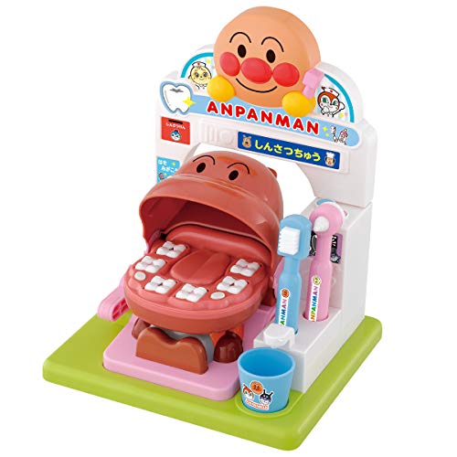 「未使用品」BANDAI バンダイ 歯がくるりんでピッカピカ! アンパンマンおしゃべりはいし(中古品)