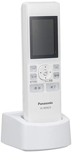 「ほぼ新品」パナソニック テレビドアホン用ワイヤレスモニター子機 VL-WD623 約2.2型  (中古品)