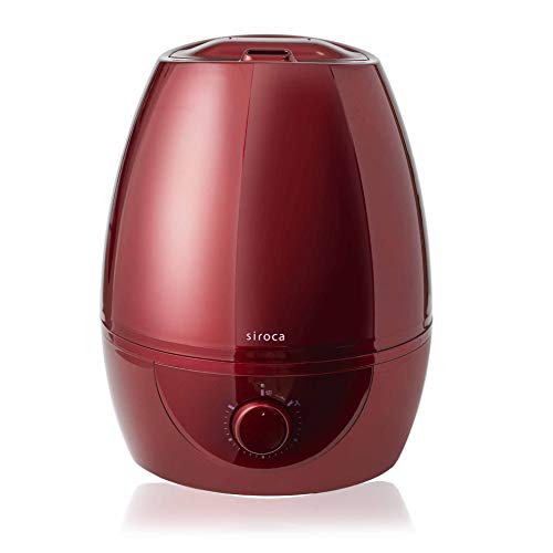 シロカ 加湿器 大容量 5L 超音波 SD-C113 パールダークレッド[大容量5L/給 (中古品)