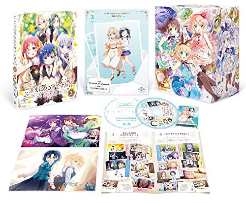 「未使用品」ご注文はうさぎですか? BLOOM 第3巻(初回限定生産)(原作描き下ろし全巻収納(中古品)