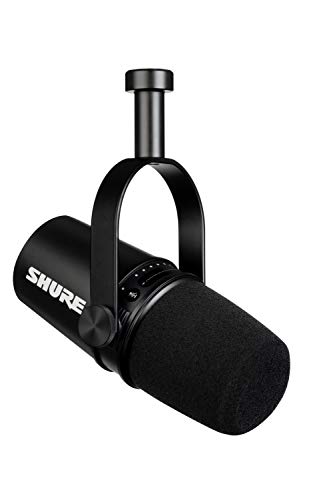 非常に良い」SHURE MV7 ポッドキャストマイクロホン : ダイナミック