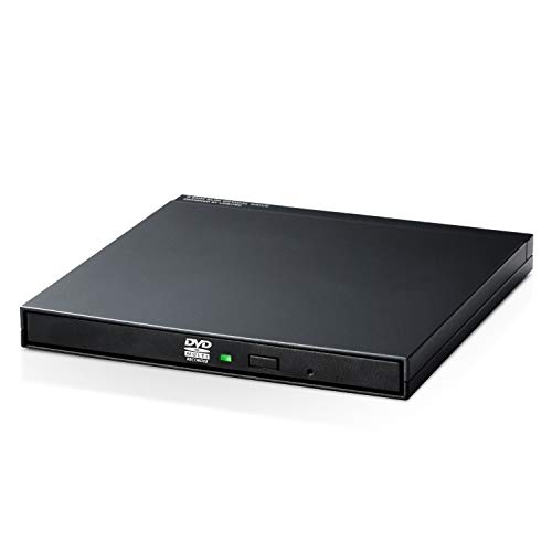 ポータブルDVDドライブ/USB2.0/書き込みソフト付/Type-Cケーブル付/ACアダ (中古品)