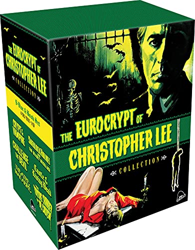 「非常に良い」The Eurocrypt of Christopher Lee Collection [Blu-ray](中古品)