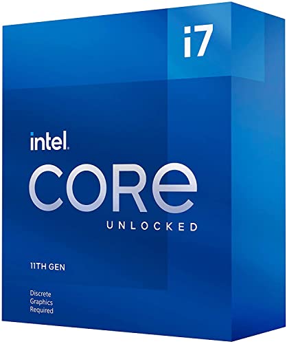 「非常に良い」Intel (インテル) Core i7-11700KF デスクトッププロセッサー 8コア 最大5.(中古品)