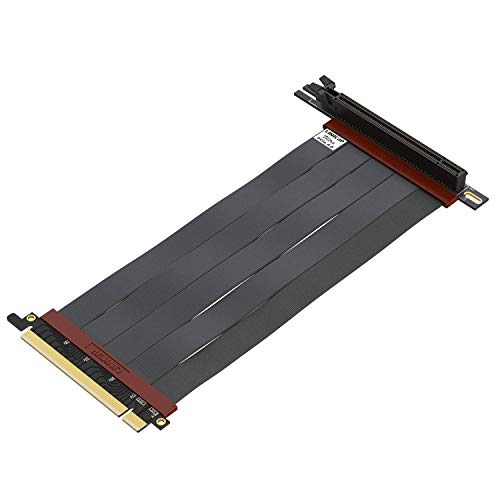 「ほぼ新品」LINKUP ウルトラ PCIe 4.0 X16ライザーケーブル[RTX3090 RX6900XT x570 B55(中古品)