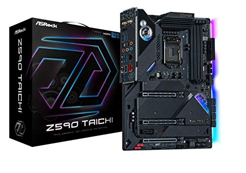 ASRock マザーボード Z590 Taichi Intel 10世代 ・ 11世代 CPU (LGA1200)  (中古品)の通販は