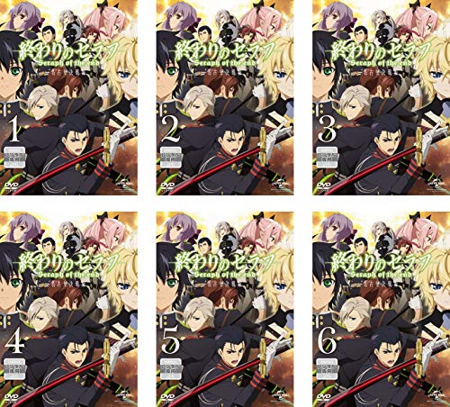 「未使用品」終わりのセラフ 名古屋決戦編 [レンタル落ち] 全6巻セット [DVDセット商品](中古品)