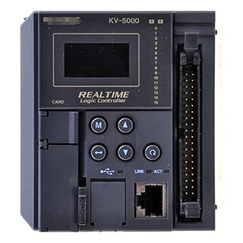 産業用 イーサネット 内蔵CPUユニット KV-5000 プログラマーコントローラー(中古品)