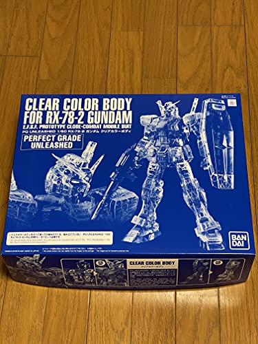 「ほぼ新品」バンダイスピリッツ PG UNLEASHED 1/60 RX-78-2 ガンダム クリアカラーボデ(中古品)