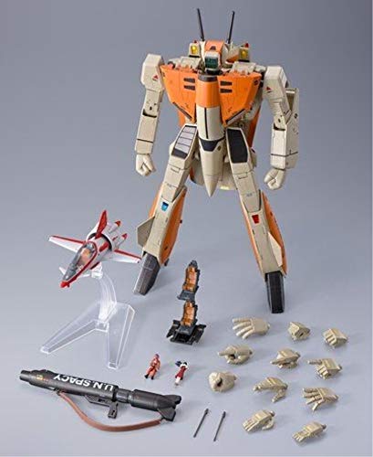 「未使用品」バンダイ(BANDAI) DX超合金 VF-1D バルキリー＆ファン・レーサー(中古品)