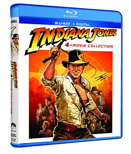 「ほぼ新品」Indiana Jones 4-Movie Collection [Blu-ray](中古品)