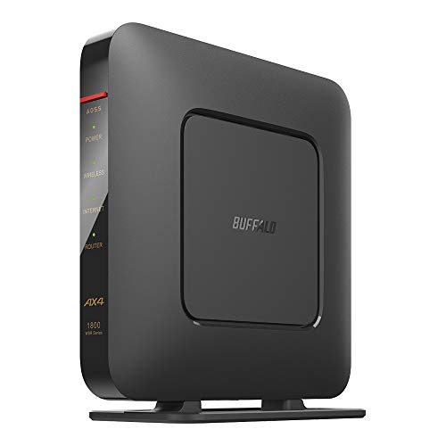 「非常に良い」バッファローWiFi ルーター無線LAN 最新規格 Wi-Fi6 11ax / 11ac AX1800 57(中古品)