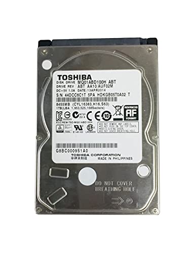 「非常に良い」AZ74-トシバ東芝 2.5インチ 1TB HDD厚み8?o、一部のノートPC対応可MQ01ABD1(中古品)