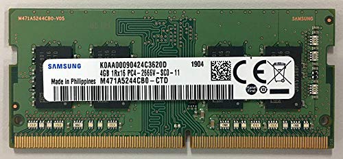 「未使用品」サムスン PC4-21300 DDR4-2666 4GB ノートPC用メモリ 260pin SO-DIMM M471A(中古品)