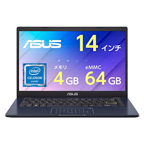 「非常に良い」ASUS ノートパソコン L410MA ( 14インチ / インテル Celeron N4020 /4GB 64(中古品)
