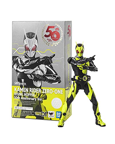 「非常に良い」S.H.フィギュアーツ 仮面ライダーゼロワン ライジングホッパー 50th Annive(中古品)