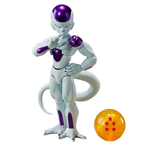 「非常に良い」S.H.フィギュアーツ ドラゴンボールZ フリーザ 第四形態 約120mm ABS&amp;PVC製(中古品)