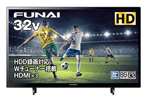 フナイ 32V型 液晶テレビ ハイビジョン FL-32H1040 地上・BS・110度CSデジ (中古品)