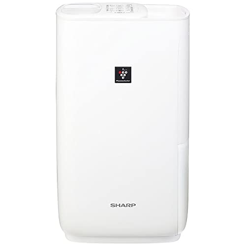 「非常に良い」SHARP プラズマクラスター加湿器 ハイブリット式 プレミアムホワイト HV-P5(中古品)