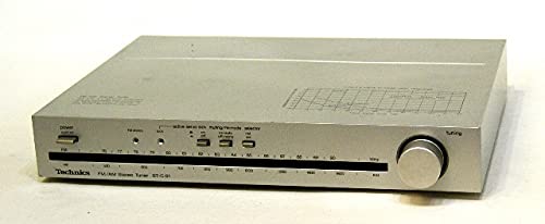 Technics テクニクス　ST-C01 (シルバー)　FM/AMチューナー　ビンテージ ヴ(中古品)