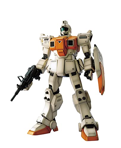 「ほぼ新品」MG 機動戦士ガンダム 第08MS小隊 陸戦ジム 1/100スケール 色分け済みプラモ(中古品) 8,103円