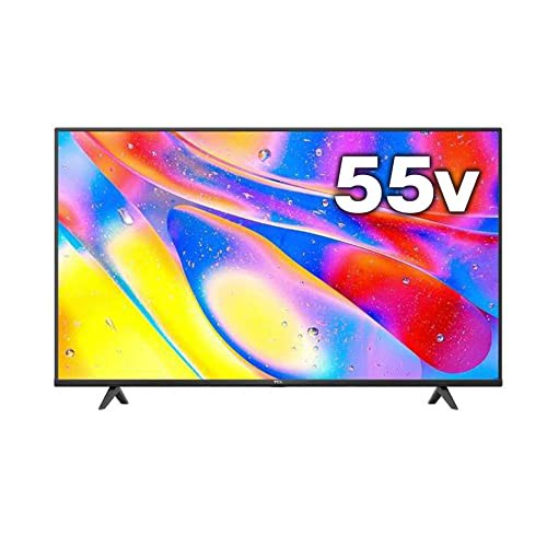 P615シリーズ 55型4K対応液晶テレビ 4KBS/CSチューナー内蔵 Android TV搭載(中古品)