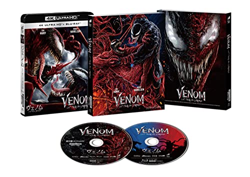 「ほぼ新品」ヴェノム:レット・ゼア・ビー・カーネイジ 4K ULTRA HD &amp; ブルーレイセット(中古品)
