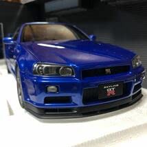 未展示品オートアート1/18 スカイライン GT-R R34 V-SPEC II