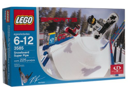 レゴ　スポーツ　LEGO　3585 Snowboard Super Pipe レア物　並行輸入品(未使用品)