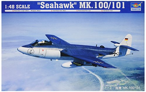 トランペッター 1/48 ホーカー シーホーク Mk100/101 02827 プラモデル(未使用品)
