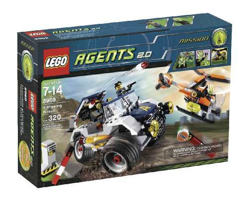 LEGO 8969 4-Wheeling Pursuit(レゴ エージェント ４ＷＤで追跡)(未使用品)