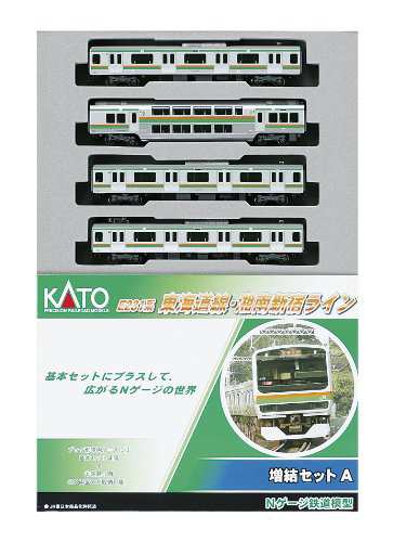 KATO Nゲージ E231系 東海道線・湘南新宿ライン 増結A 4両セット 10-595 鉄(未使用品)の通販は 20,439円