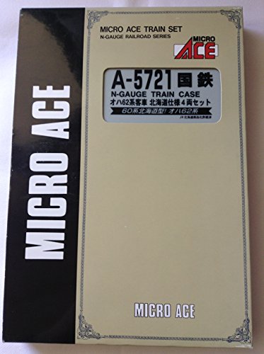マイクロエース Nゲージ 国鉄オハ62系客車 北海道仕様 4両セット A5721 鉄 (未使用品)の通販は 24,571円