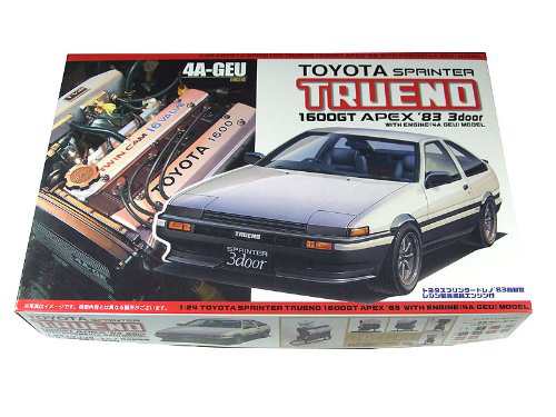 フジミ模型　【03657】　1/24　トヨタ　スプリンタートレノ　'83前期型 3do(未使用品)