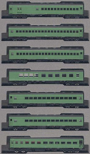 KATO Nゲージ 特急はと青大将 基本 7両セット 10-234 鉄道模型 客車(未使用品)