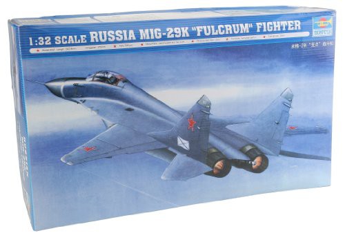 トランペッター 1/32 ミコヤン MiG-29K ファルクラムK型 プラモデル(未使用品)