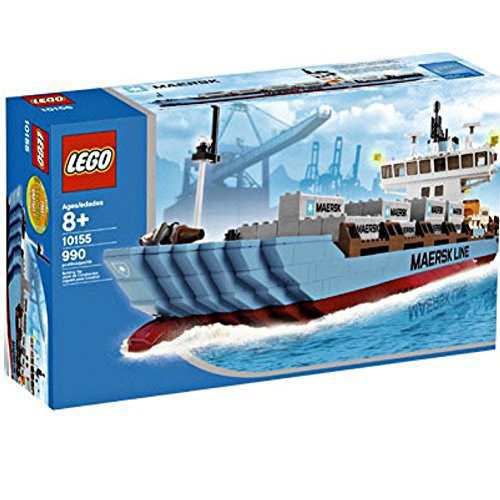 LEGO 10155 Maersk Line Container Ship レゴ マークスラインコンテナ船 並(未使用品)