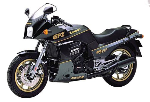 青島文化教材社 1/12 バイク No.08 カワサキ GPZ900R ニンジャA6 輸出仕様(未使用品)